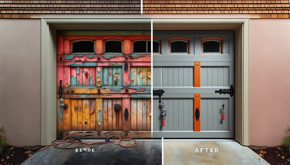 Garage door work in Durham