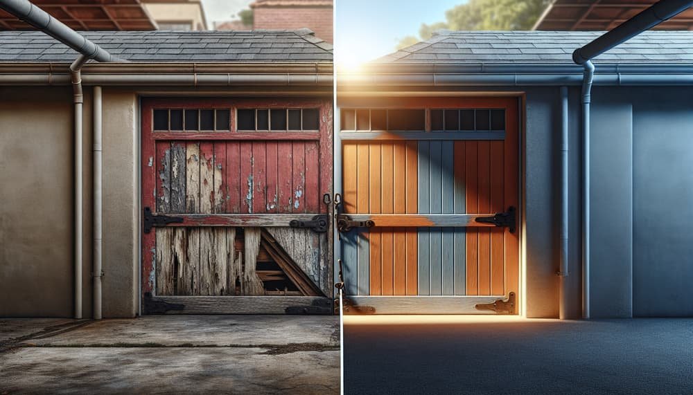 Garage door work in Strafford