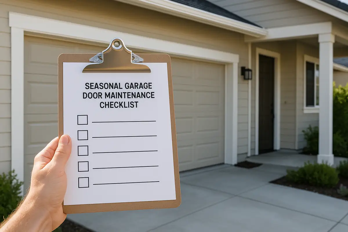 Seasonal Garage Door Maintenance Checklist for Dover, NH Residents