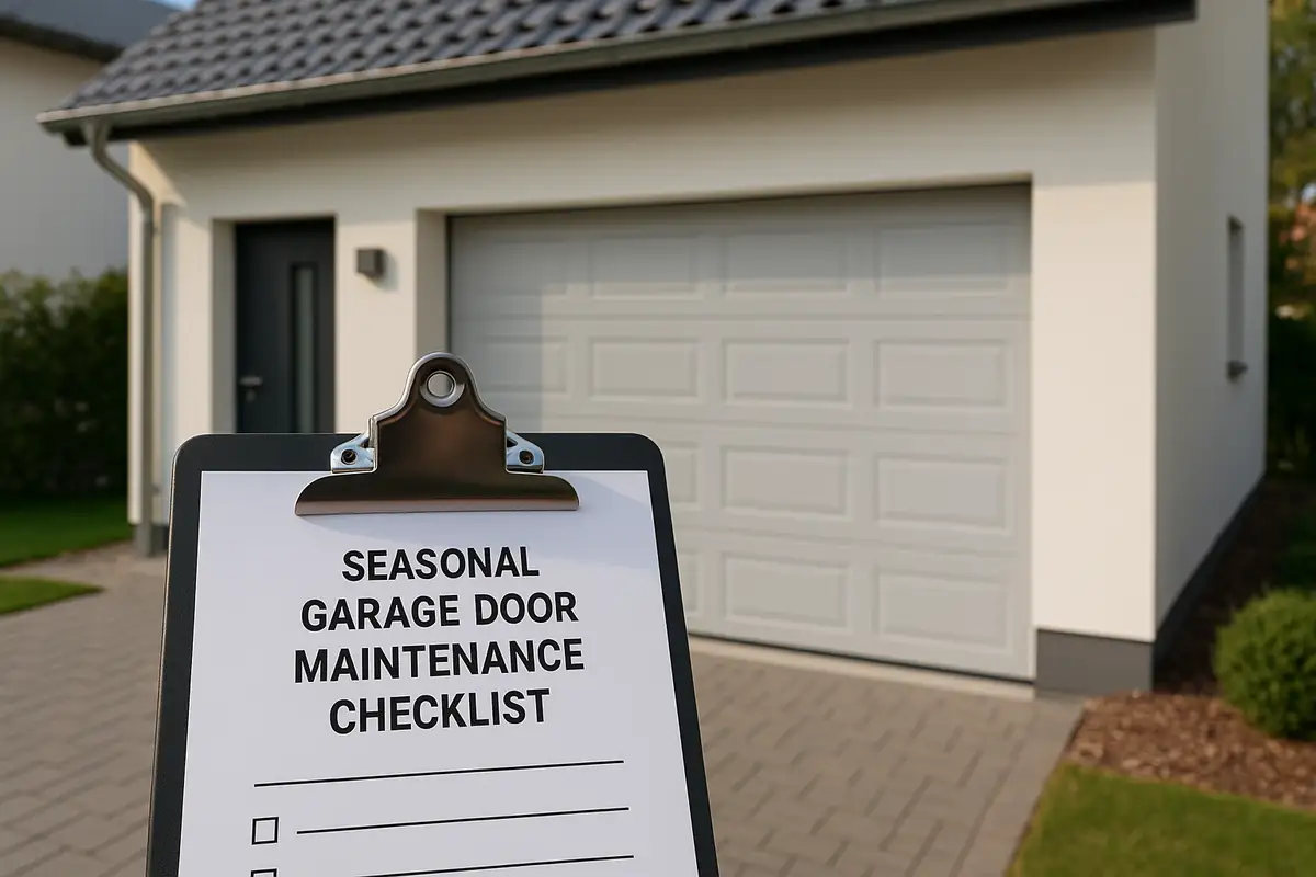 Seasonal Garage Door Maintenance Checklist for Dover, NH Residents