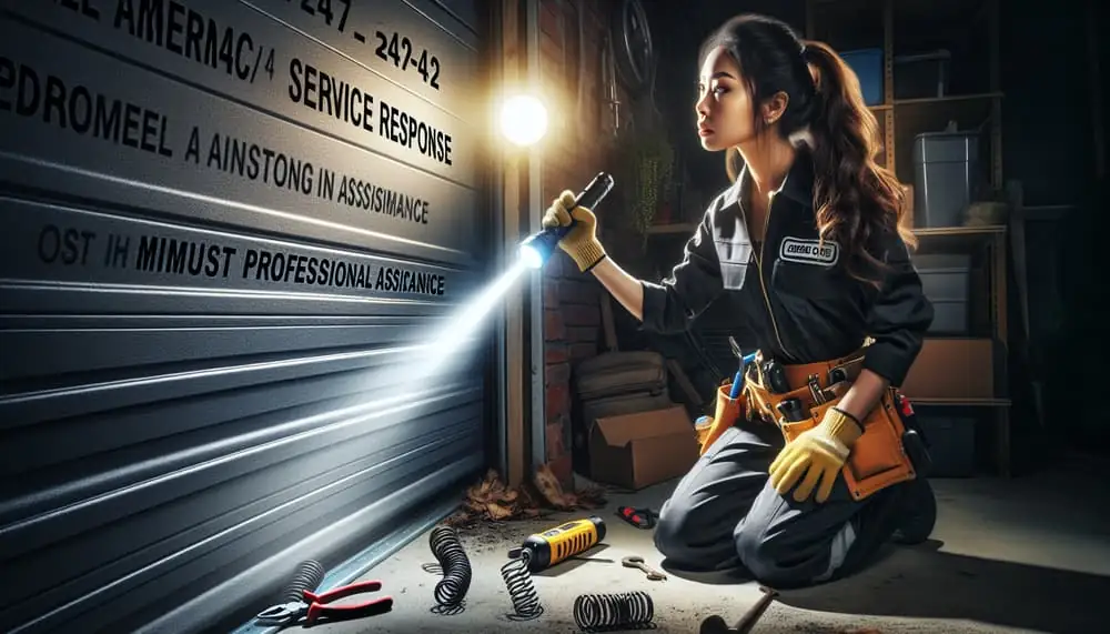 Emergency Garage Door Repair in Newton
