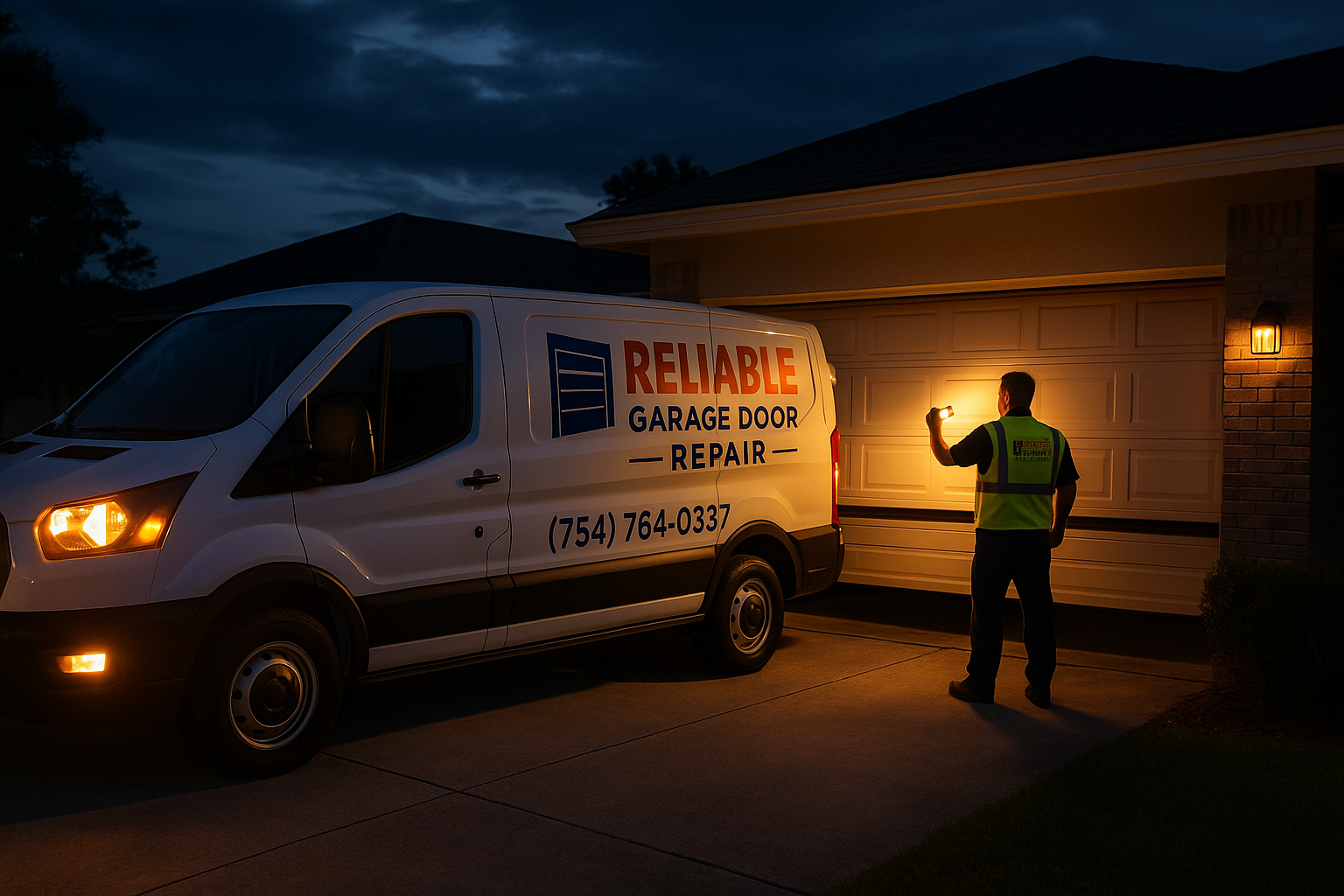 Emergency Garage Door Repair in Farmington