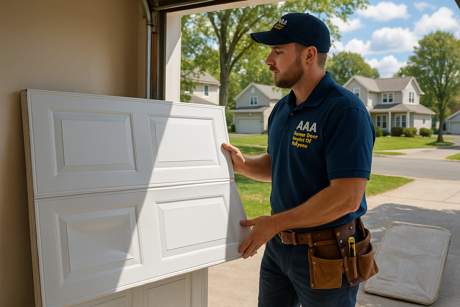 Garage Door Panel Replacement in Ogunquit