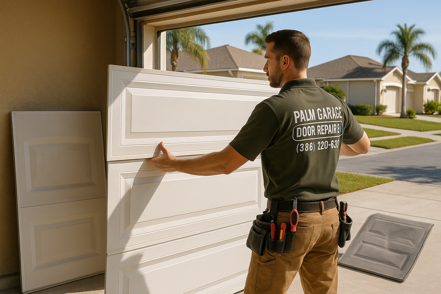 Garage Door Panel Replacement