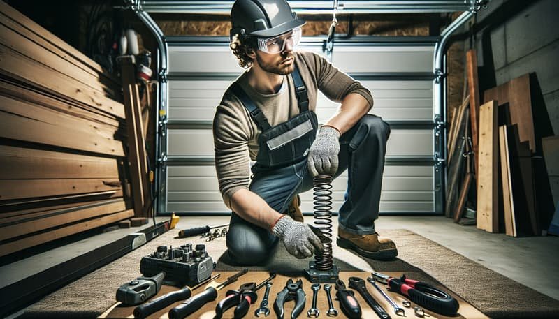 Garage Door Spring Repair in Dover