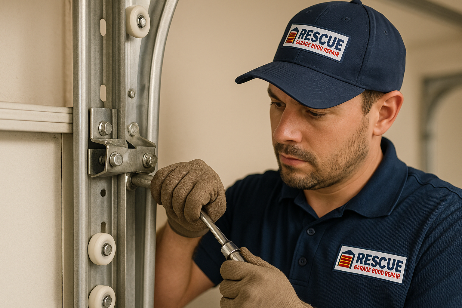 Garage Door Track Repair in York